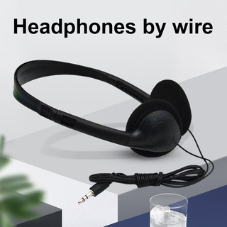 857 Wired Headset Noise Reduction Comfortable Wearing ABS 3.5mm Clear Stereo Portable Gaming Headphone for Gamer