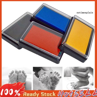 【NTM】Baby Safe Easy Clean Ink Pad Keepsake Memories Touch Footprint Handprint Kit