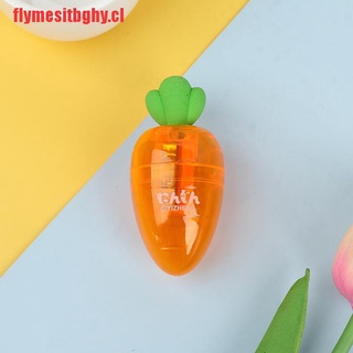 [flymesitbghy] 1 sacapuntas mecánicos de zanahoria con borrador