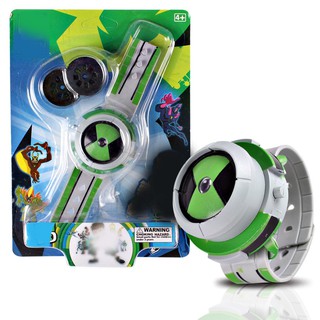 Ben 10 proyector de reloj de reloj de alien Force Omnitrix desbloqueantetor pulsera juguetes para niño