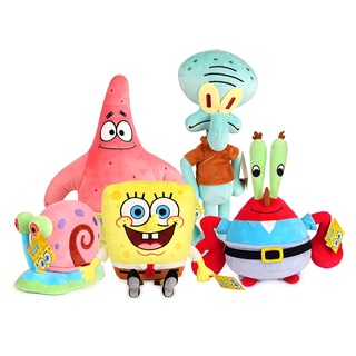 dibujos animados bob esponja squarepants calamardo tentáculos juguete de peluche patrick star teddy niños regalo suave muñeca