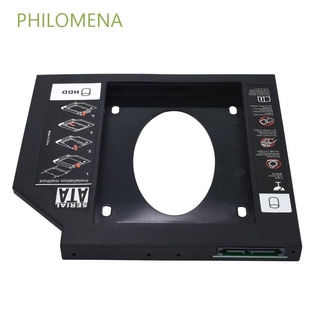 philomena 2.5" sata 3.0 a cd-rom dvd caja adaptador hdd 9,5 mm marco ssd caso de plástico optibay disco duro unidad