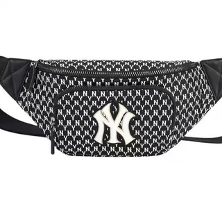 Versión de la marca de moda MLB bolsa de cintura New York Yankees NY completo estándar bordado bolsa de pecho deportes al aire libre bolsa de mensajero BHLM (7)