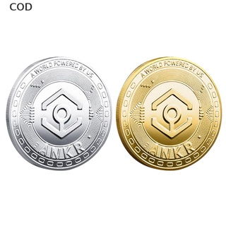 [cod] chapado en oro venta caliente ankr moneda de metal moneda física conmemorativa moneda caliente (2)