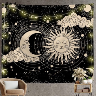 Itomj tapiz De Sol y luna De Mandala