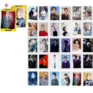 BTS Lomo Card Set Kpop Photocards Merchandise Greeting Card BTS Postcard Set For Fan (5)