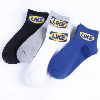 Ikea calcetines como ocio barco calcetines Skateboard calcetines deportivos calle Hip Hop primavera y verano calcetines de algodón