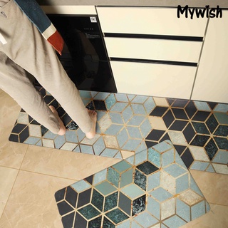 (mywish) Alfombra De cocina/baño antideslizante impermeable Para decoración del hogar