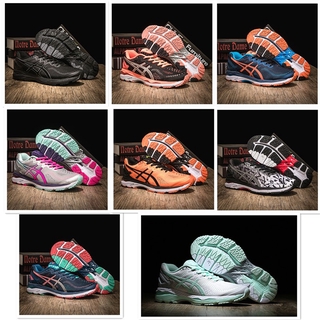8 colores Asics GEL-KAYANO 23 mujeres deporte zapatillas de correr Buffer zapatilla de deporte