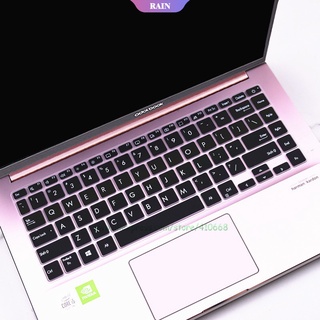Asus Laptop Protector Sticker Silicona Suave Vivobook 14 S14 K413E A413E M413I M433I S433EA S433FL 14 '' Pulgadas Cubierta de Teclado -RAIN