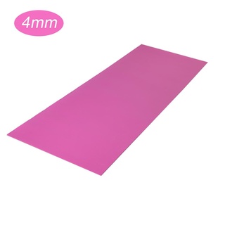dream - alfombrilla de yoga eva de 4 mm de grosor, antideslizante, para pilates (rosa)