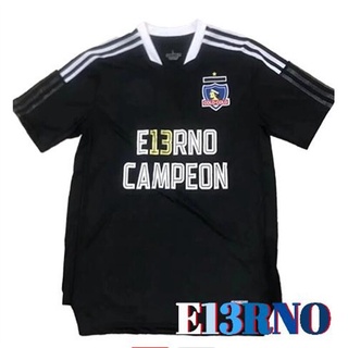 2021 2022 Adulto Colo Camiseta Futbol Camisa Hombres 13 Veces Campeón Aniversario Edición Negro (2)