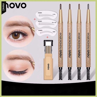 mere 4 colores novo lápiz de cejas belleza ojos herramienta de maquillaje de cejas kit profesional impermeable natural caliente larga duración