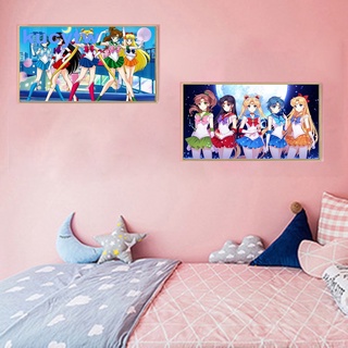 Poster De Seda Estampado Sailor Moon A3-297Mm X 420mm