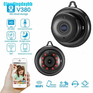 Cloudingdayhb HD 1080P V380 cámara WiFi inalámbrica Hiden Webcam seguridad del hogar visión nocturna (1)