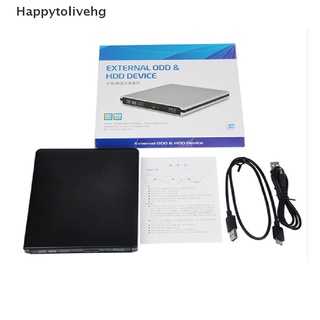 [happytolivehg] usb3.0 externo grabadora de dvd blu-ray reproductor para ordenador portátil móvil pc y pc compatible [caliente]