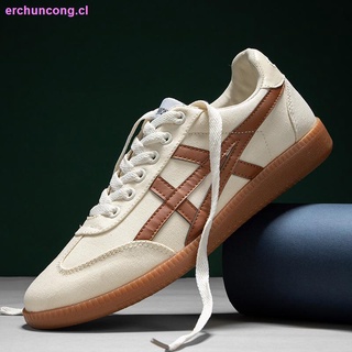 los hombres s zapatos de verano transpirable 2021 nueva juventud zapatos de tela alemana de entrenamiento forrest gump marea zapatos casual blanco zapatos de lona