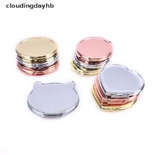 cloudingdayhb espejo de maquillaje compacto cosmético de aumento de bolsillo espejo de maquillaje para viajes espejo productos populares