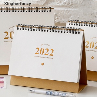 Xfmy 2022 calendario calendario creativo escritorio fechas de mesa recordatorio calendario planificador caliente