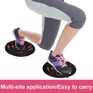 [omeo] 2 piezas de gimnasio core ejercicio ejercicio yoga fitness slider disco deslizante placa deslizante