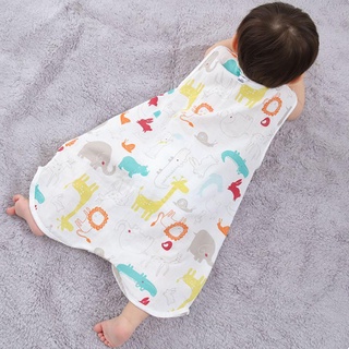 roxyes cómoda manta durmientes verano envolver bebé saco de dormir zanahoria coche cereza elefante sin mangas de algodón de dibujos animados (9)