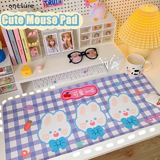 onesure Kawaii Mouse Pad Japanese Cute Girl Placemat Desktop Table Mat Student Desk Mat .