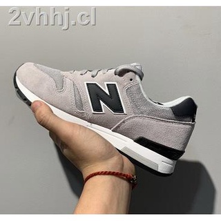 ecco ew balance 565 serie gris claro d ancho casual zapatos de jogging zapatos ml565clg