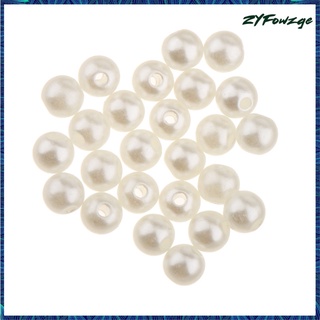 300 cuentas de perlas de imitación de plástico de 5 mm de diámetro con pequeño agujero redondo diy cuenta suelta