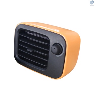 Q PTC calentador de cerámica Mini portátil calentador de temperatura constante hogar oficina dormitorio escritorio de ahorro de energía ventilador calentador con protección contra sobrecalentamiento