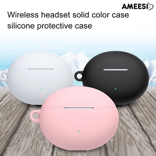 Ameesi antiarañazos Anti-caída de silicona auriculares Bluetooth cubierta protectora para Huawei Freebuds 4i