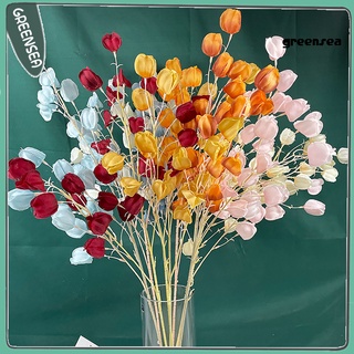 GJH_Exquisite Artificial Flower Wide Application Fabric Bright-colored Simulation Enkianthus for Home