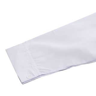 hombres manga larga blanco exfoliantes bata de laboratorio doctor enfermera uniforme s