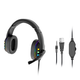 SCZ Gaming Headset with Microphone Compatible with PS4 PS5 Xbox-One PC Laptop
