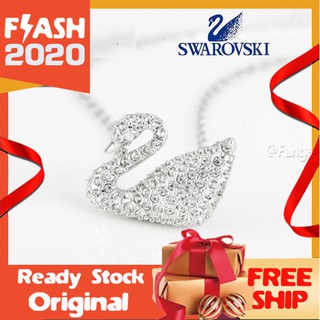 Swarovski charms collar Swarovski clásico cisne icónico cisne moda collar cristal Kalung mujeres amor regalo 5007735 con caja de regalo