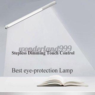 usb touch led lámpara de lectura control creativo luz de escritorio protección ocular lámparas de lectura