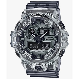 casio original g-shock serie transparente reloj de hombre ga-700sk-1a
