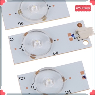 20pcs 6V SMD Lamp Beads with Optical Lens Fliter for 32-65\\\" LED TV Repair