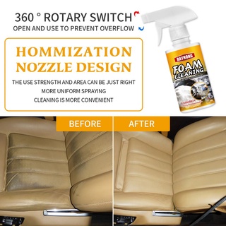 en stock multiusos espuma cleane limpieza automoive sofá coche interior de limpieza del hogar espuma limpiador de limpieza del hogar espuma spray ario (6)