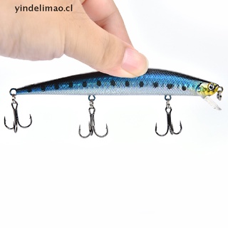 【yindelimao】 12.5cm 12.5g minnow fishing lures plastic baits hard lures bass crank baits 4# [CL] (2)