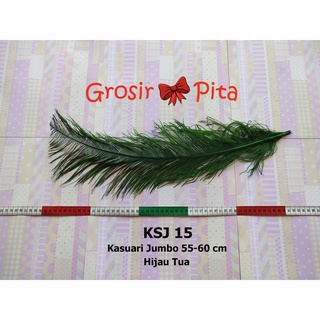 (1 Hebras) decoración de plumas 55-60 cm KSJ 15 | Avestruz | Plumas ornamentales | Tienda de materiales artesanales | Cintas al por mayor