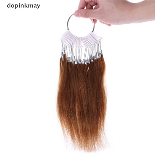 dopinkmay 30 piezas hebillas teñido de color de pelo pruebas de color de pelo muestras de color de pelo anillos para el cabello cl (8)