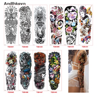 [Andl] Waterproof 3D Men Arm Tattoo Temporary Tattoos Sticker Fake Tatoo Body Art C615 (1)