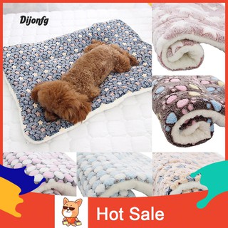 Di Pet perro gato estrella patas cama manta suave lana manta caliente cojín de dormir parte 2 (1)