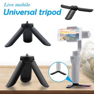 Universal teléfono móvil estabilizador Base soporte de mano nube plataforma trípode pequeño Mini trípode accesorios para DJI Osmo Gopro
