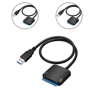 hadatallf.cl SATA Cable to USB 3.0 Convert Cord Adapter for 2.5/3.5inch SSD HDD Hard Drive