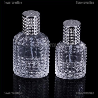 FLCL 30/50ml Portable Glass Perfume Bottle Spray Empty Atomizer Refillable Bottles 210824