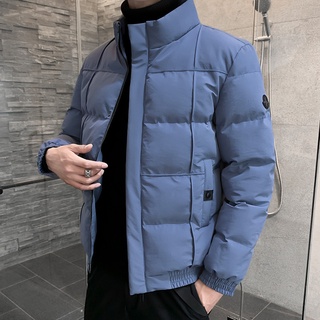 2021Otoño e Invierno nuevo abrigo para Hombres estilo coreano moda para hombres Chaqueta de algodón chaqueta superior Abrigo acolchado de algodón grueso abajo Abrigo acolchado de algodón