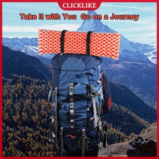 (clicklike) 6pcs correa de almacenamiento de carga equipaje mochila cinturón para acampar al aire libre senderismo