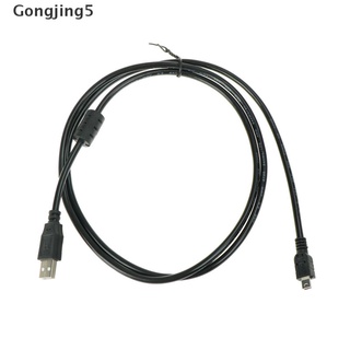 Gongjing5 m Cable de sincronización de datos USB para Canon EOS 7D 60D 1200D 700D 650D 600D 100D D30 MY