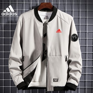 ! adidas! la nueva moda cómoda chaqueta bomber chaqueta de mezclilla chaqueta de cuero chaqueta